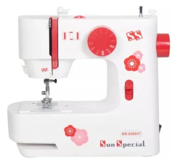 Máquina De Costura Sun Special 13 Pontos SS030-HT-2 Autovolt Mecânica Costura Jeans