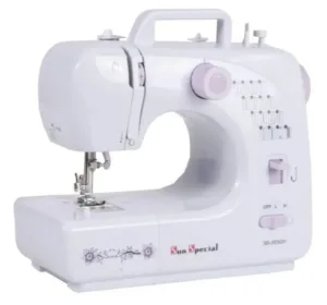 Máquina De Costura Sun Special Ss-555 16 Pontos Mecânica Completa C/ Pedal + Acessórios - Roxo Bivolt