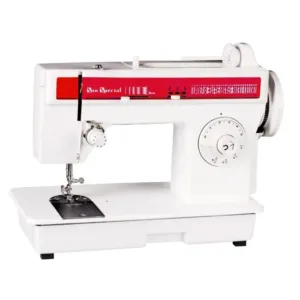 Máquina De Costura Sun Special SS-974 31 Pontos Estrutura Em Ferro e Aço - Modelo Retrô