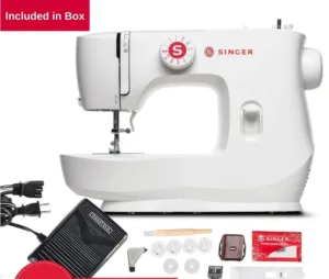 Máquina De Costura Singer M1605 9 Pontos Costura Jeans Completa C/ Acessórios + Pedal