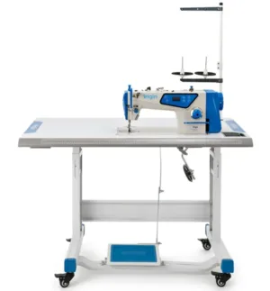 Máquina De Costura Industrial Reta Elgin Direct Drive Completa Com Mesa
