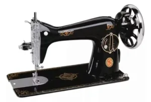 Máquina De Costura Reta Pretinha Fly Semelhante a Singer 15c Corpo Ferro Fundido/Engrenagens de Aço