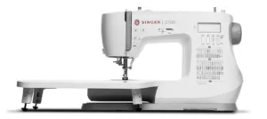 Máquina De Costura Eletrônica Singer C7255 Heavy Duty 200 Pontos/417 Aplicações C/ Mesa Extensora Costura Jeans 110V/220